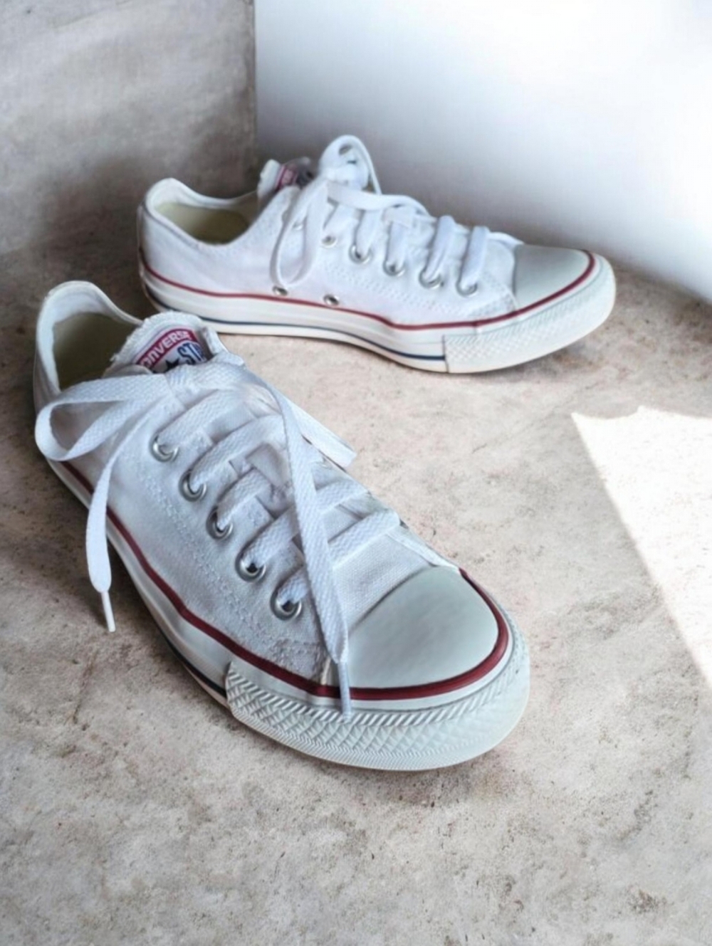 CONVERSE ( 7W 5M ) Chuck Taylor All Star Classic Low Tops White